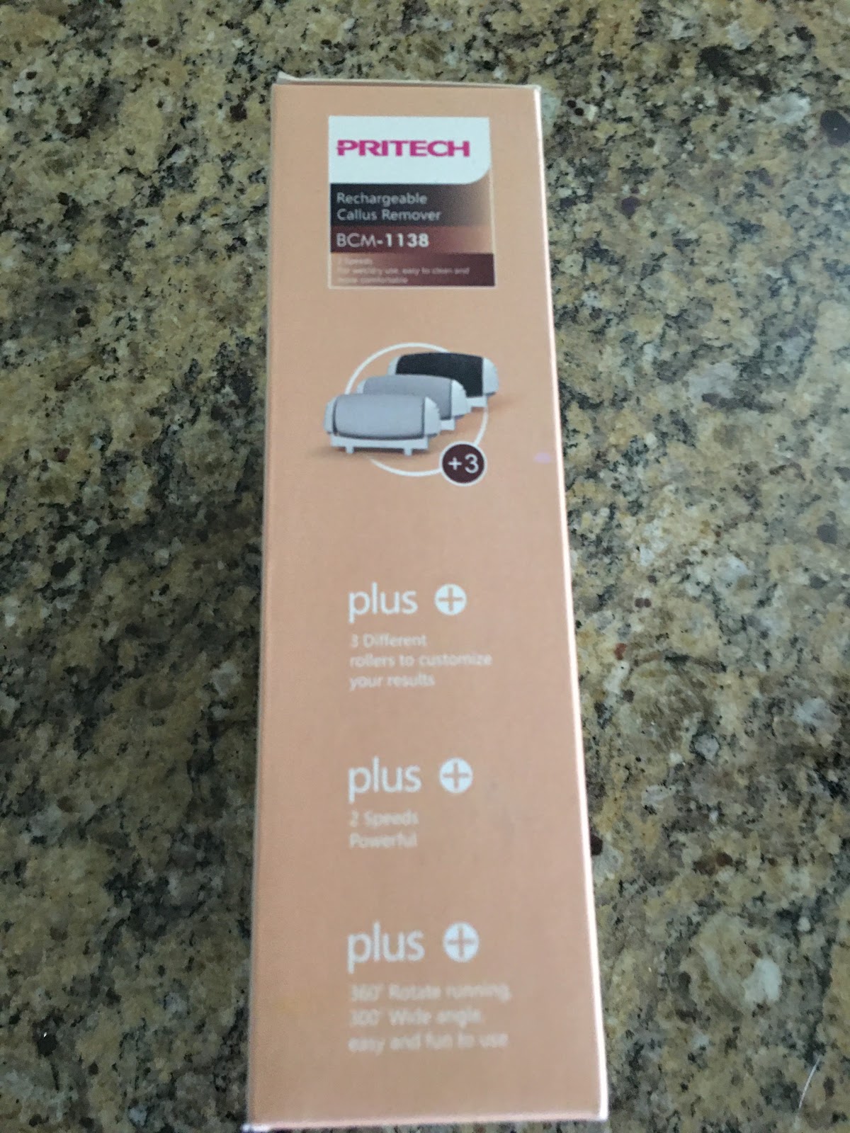PRITECH ELECTRIC FEET CALLUS REMOVER