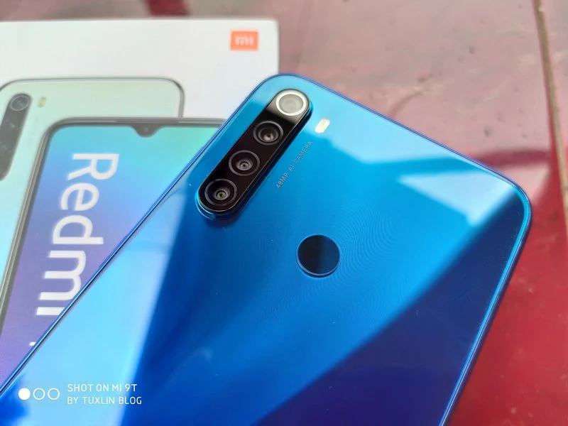 Desain Xiaomi Redmi Note 8