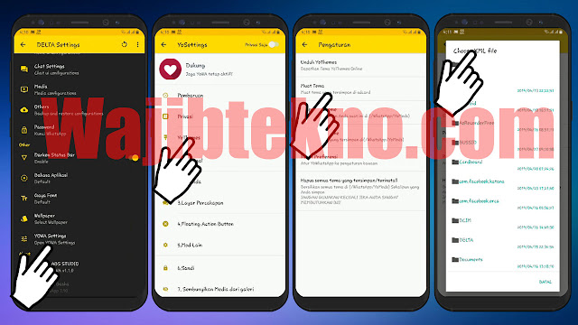 Download Tema Delta Whastapp Mod Instagram Paling Keren Terbaru 2019 