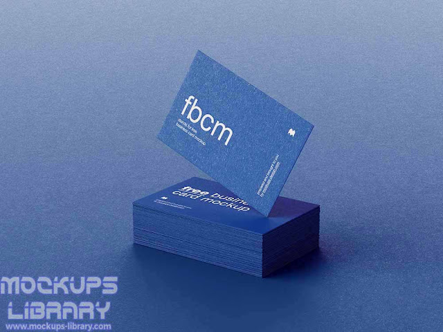 textured business card mockups