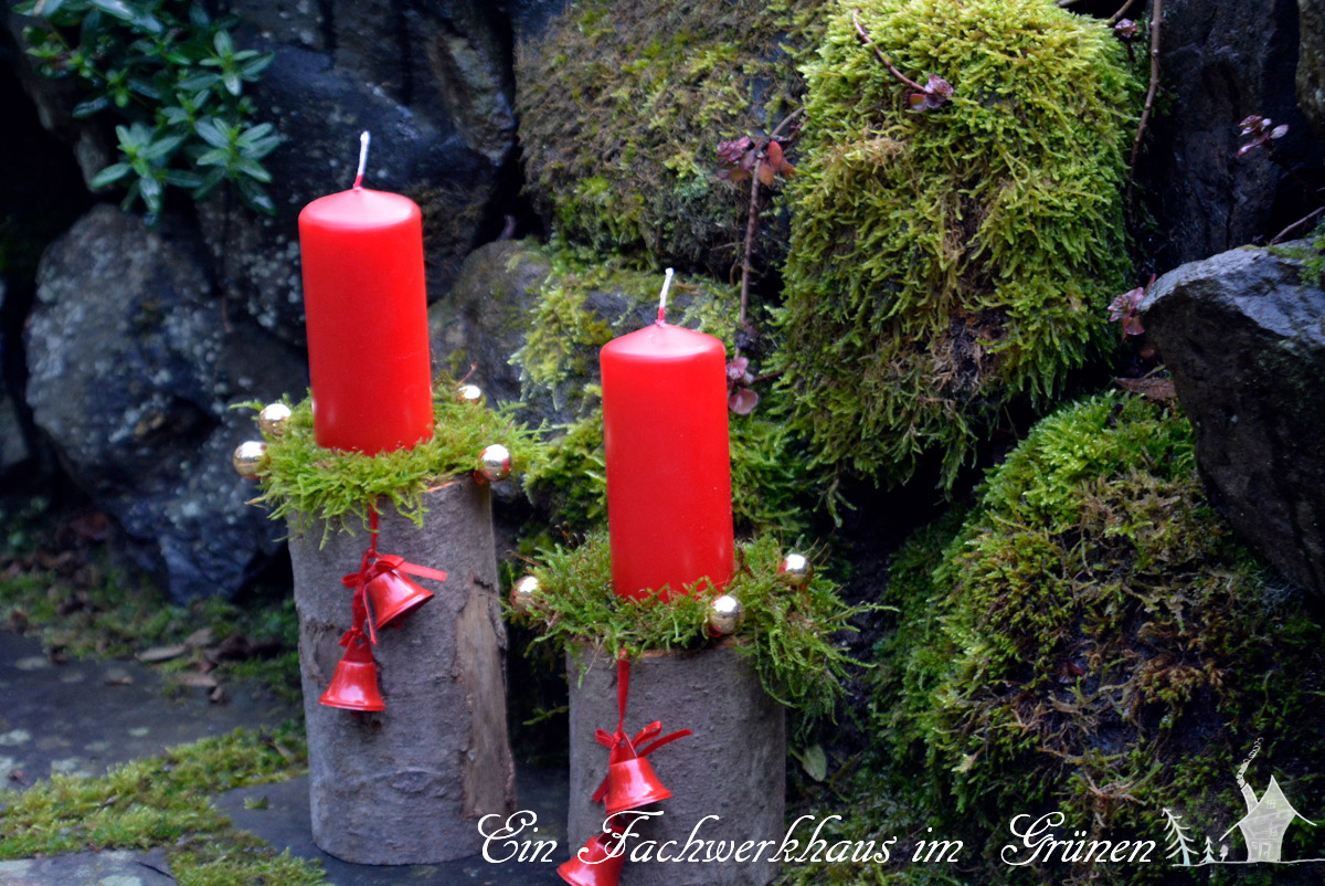 Adventsdeko, Weihnachtsdeko, Kerzen, DIY Deko Adventsdeko, Weihnachtsdeko, Kerzen, DIY Deko