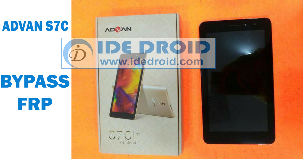 Bypass FRP Advan S7C Gratis Via ResearchDownload 100 Work
