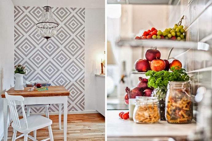 ¿PAPEL PINTADO EN LA COCINA? !SI! | OASISINGULAR