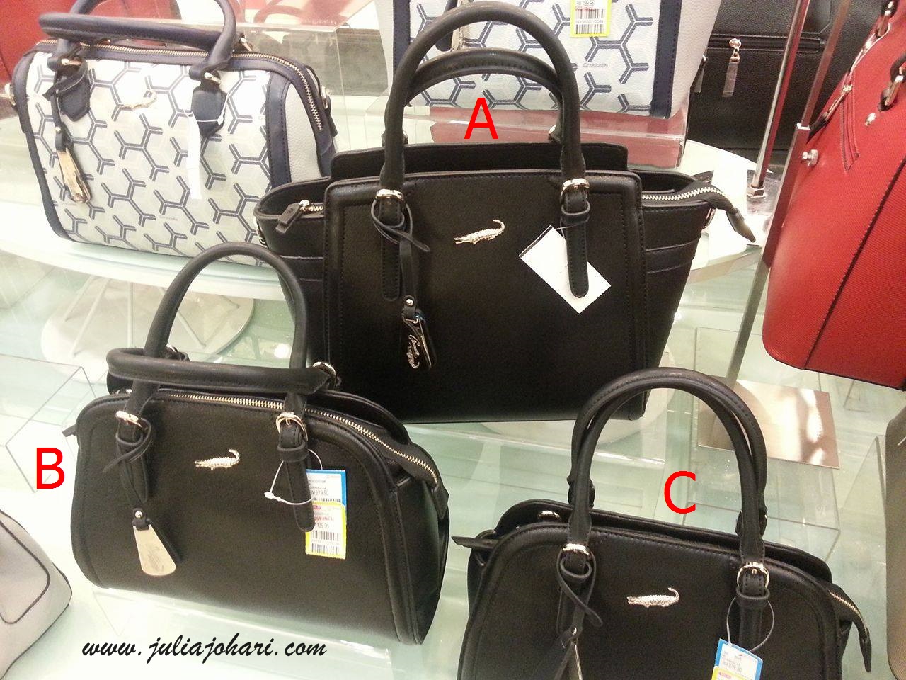 Handbag jenama crocodile Clearance