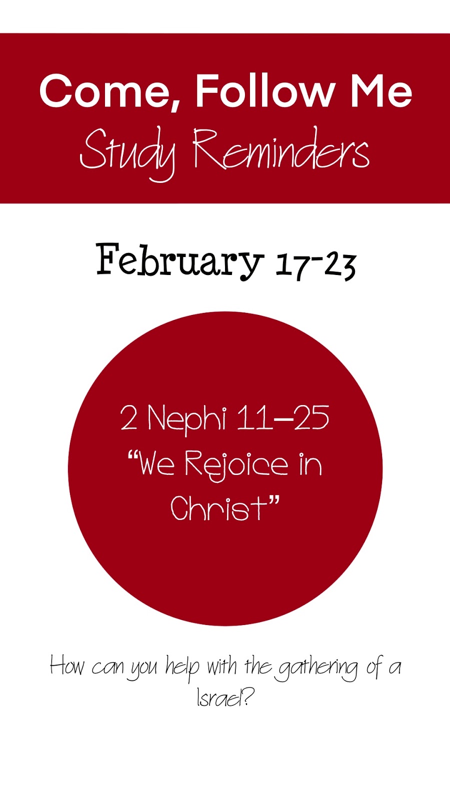 Life's Journey To Perfection COME, FOLLOW ME BOOK OF MORMON TEXTABLE