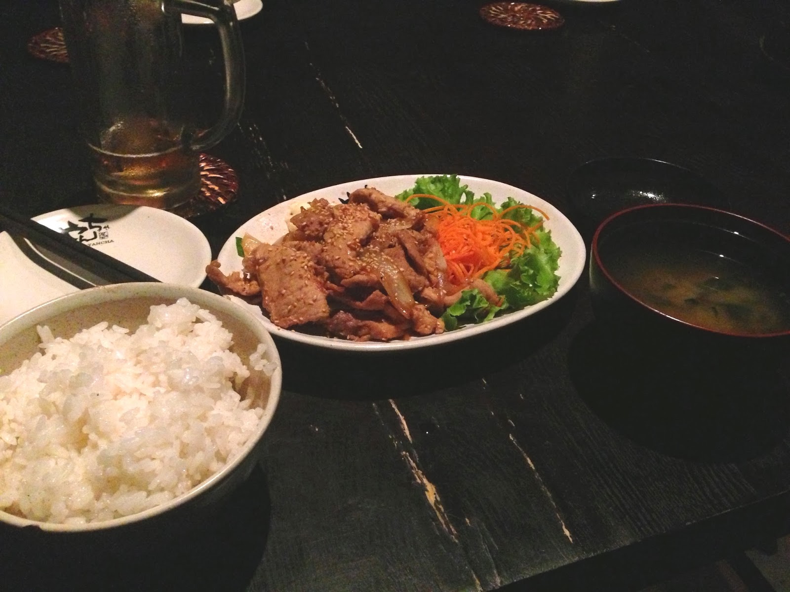 japanese-dishes 豚のしょうが焼き定食