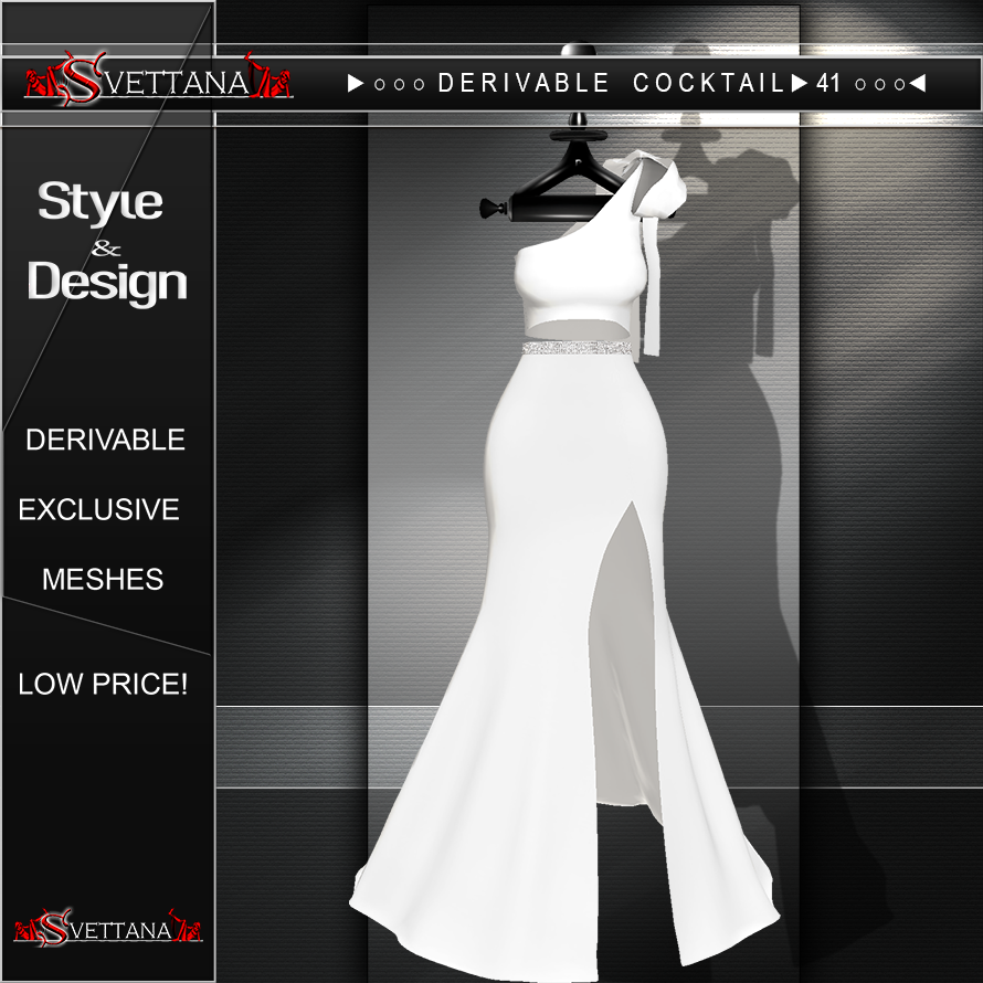 DERIVABLE COCKTAIL 41 | 42 - SVETTANA SHOP