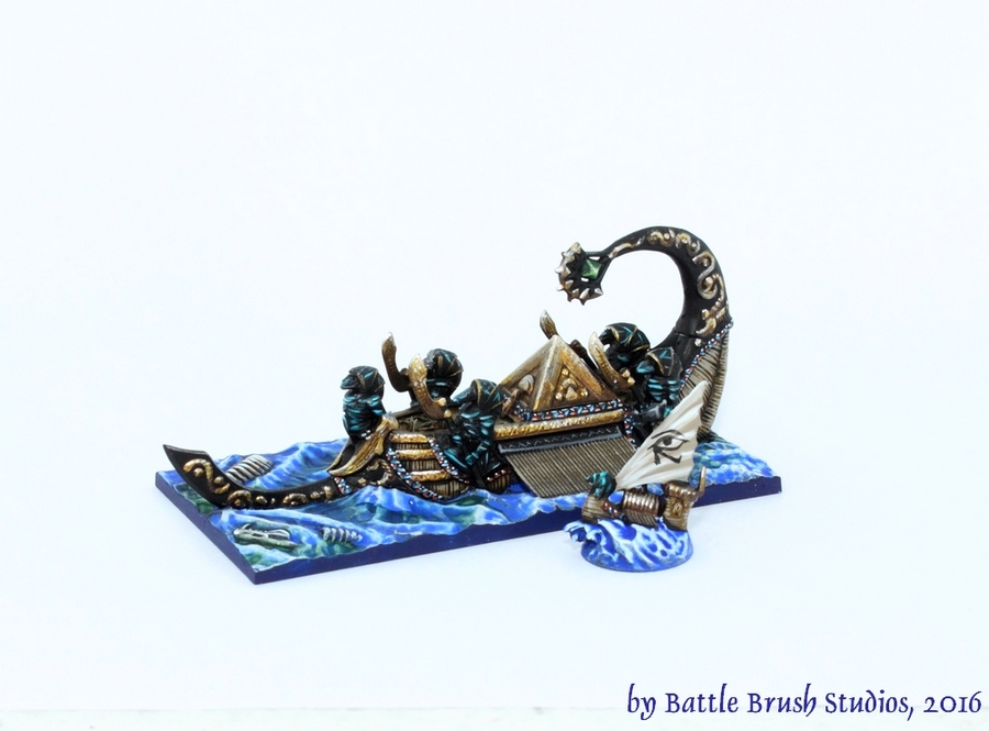 Battle Brush Studios Showcase Dreadfleet Curse of Zandri