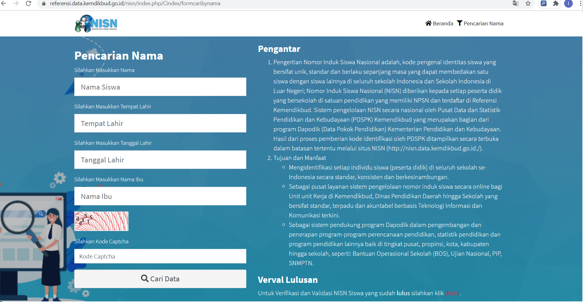 Cara Cek NISN Siswa secara Online Terbaru Untuk Persiapan Registrasi