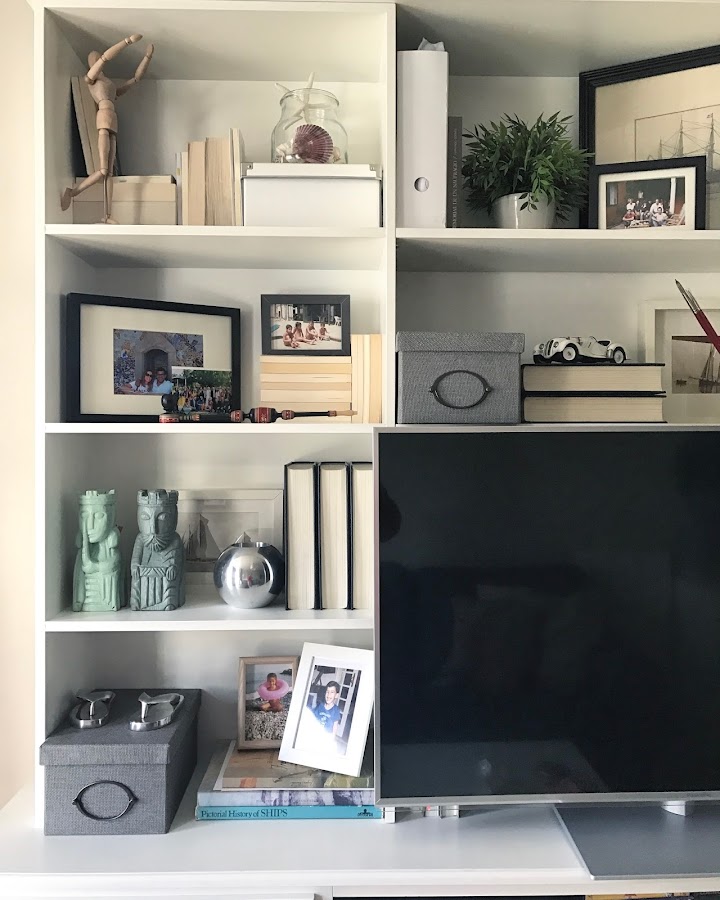 cómo decorar una librería