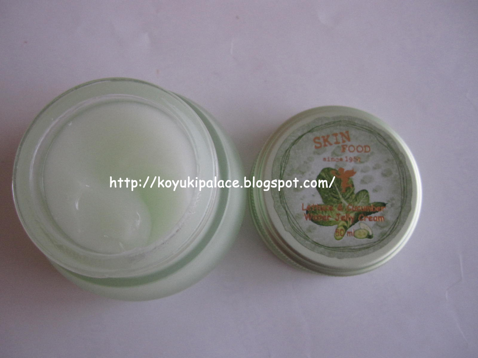 Koyuki Palace Korean Cosmetics Skinfood Lettuce & Cucumber Cream