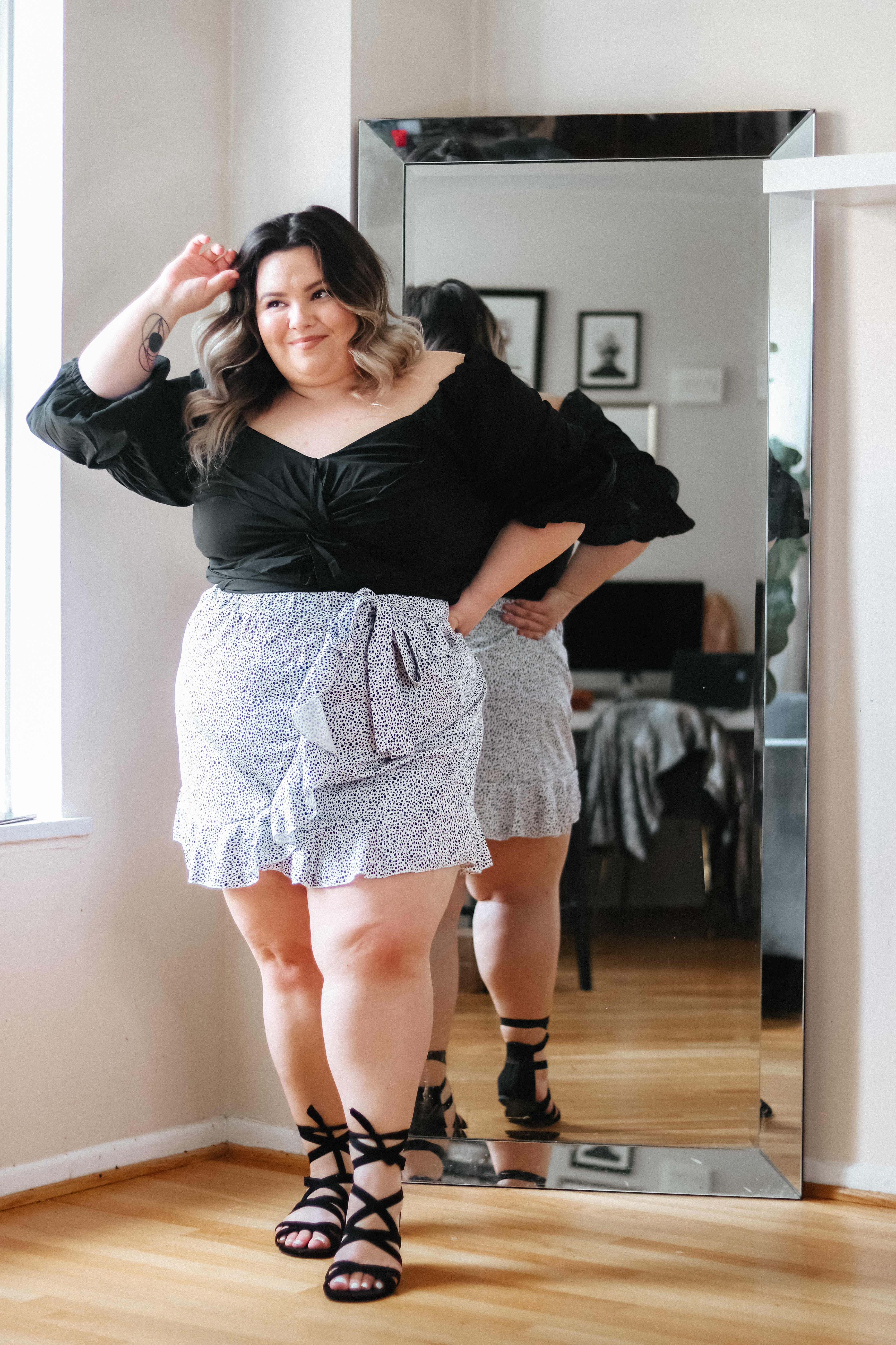 PLUS SIZE AT — Natalie in City