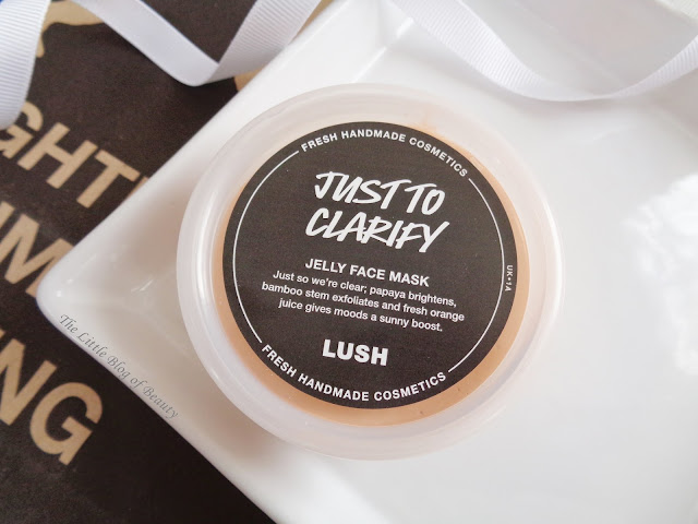 Lush Just To Clarify Jelly face mask