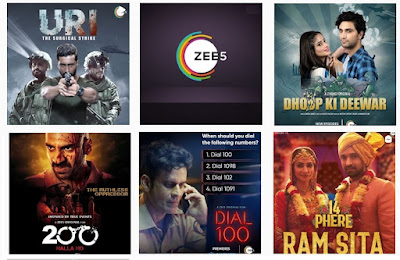 Zee 5 new and upcoming web series and movies list 
