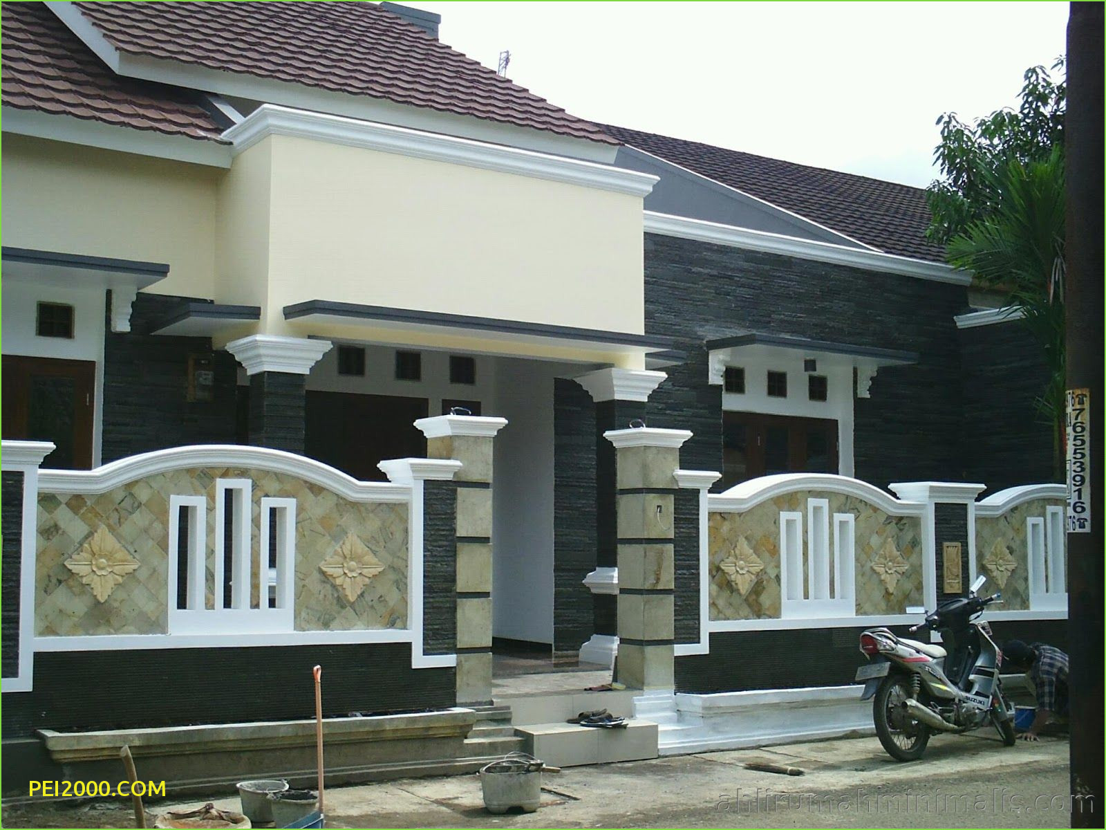 Jual Ornament Batu Alam Dinding TUKANG TAMAN SURABAYA JASA TAMAN