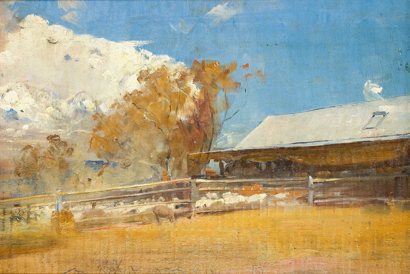 Tom Roberts Impressionist painter Tutt'Art Pittura * Scultura