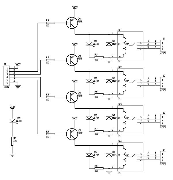 Control Relay Wiring Diagram