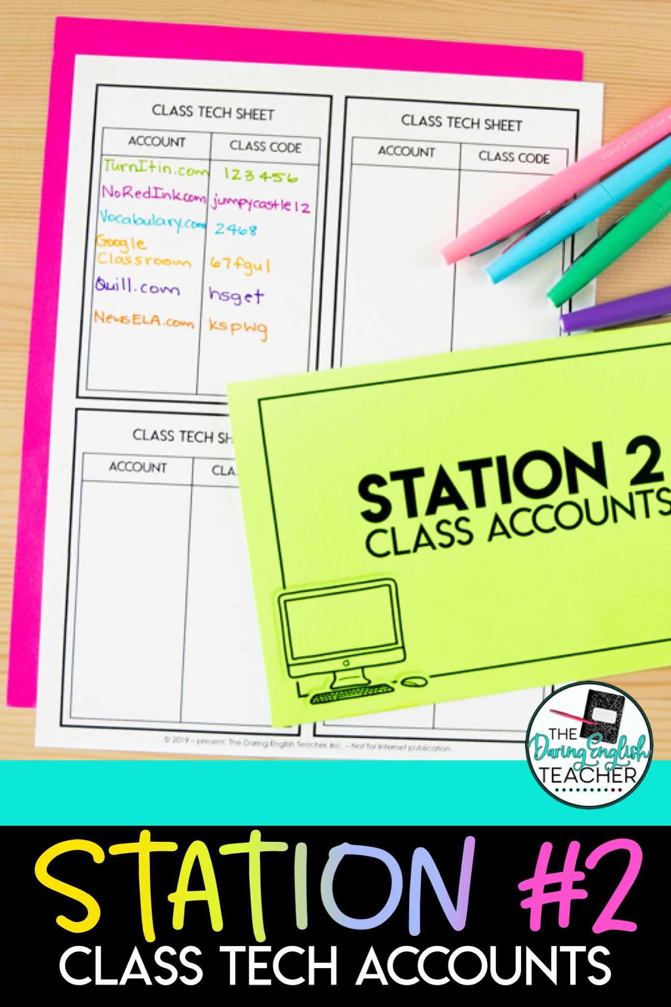 BacktoSchool Stations for Secondary ELA How I Use Stations in My