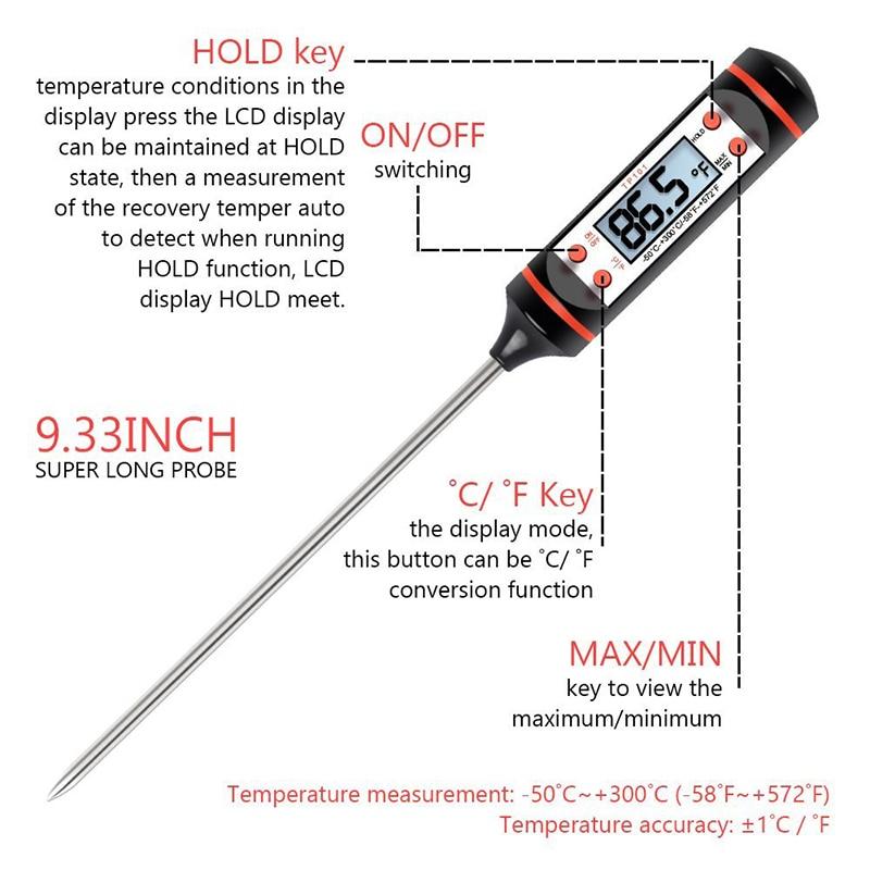 Digital Probe Oven Meat Thermometer