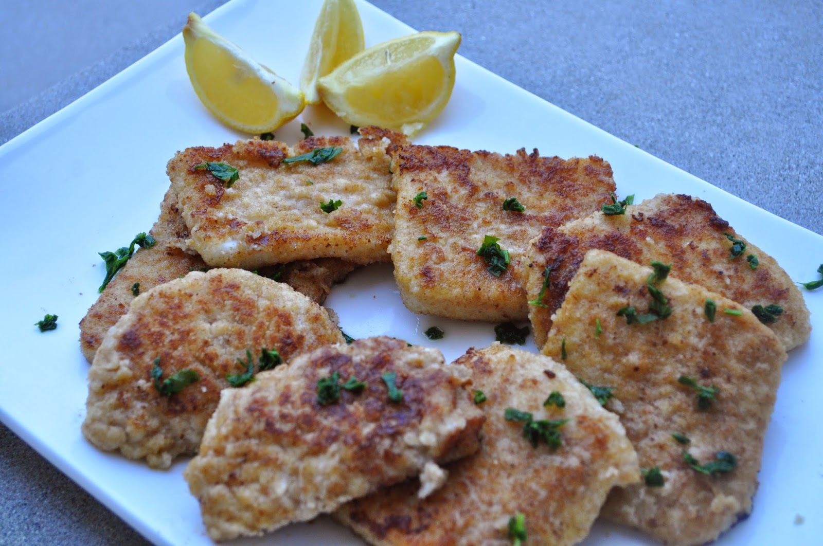 Cooking with Manuela: Quick and Easy, Crispy Calamari Steak