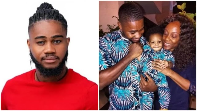 BBNaija2020: Fans dig up photos of Praise and his family after he claimed to be single (Read)