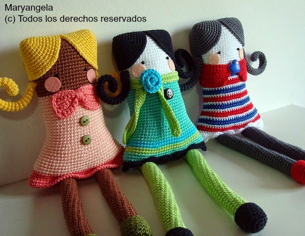 amigurumi patrones gratis muñecas