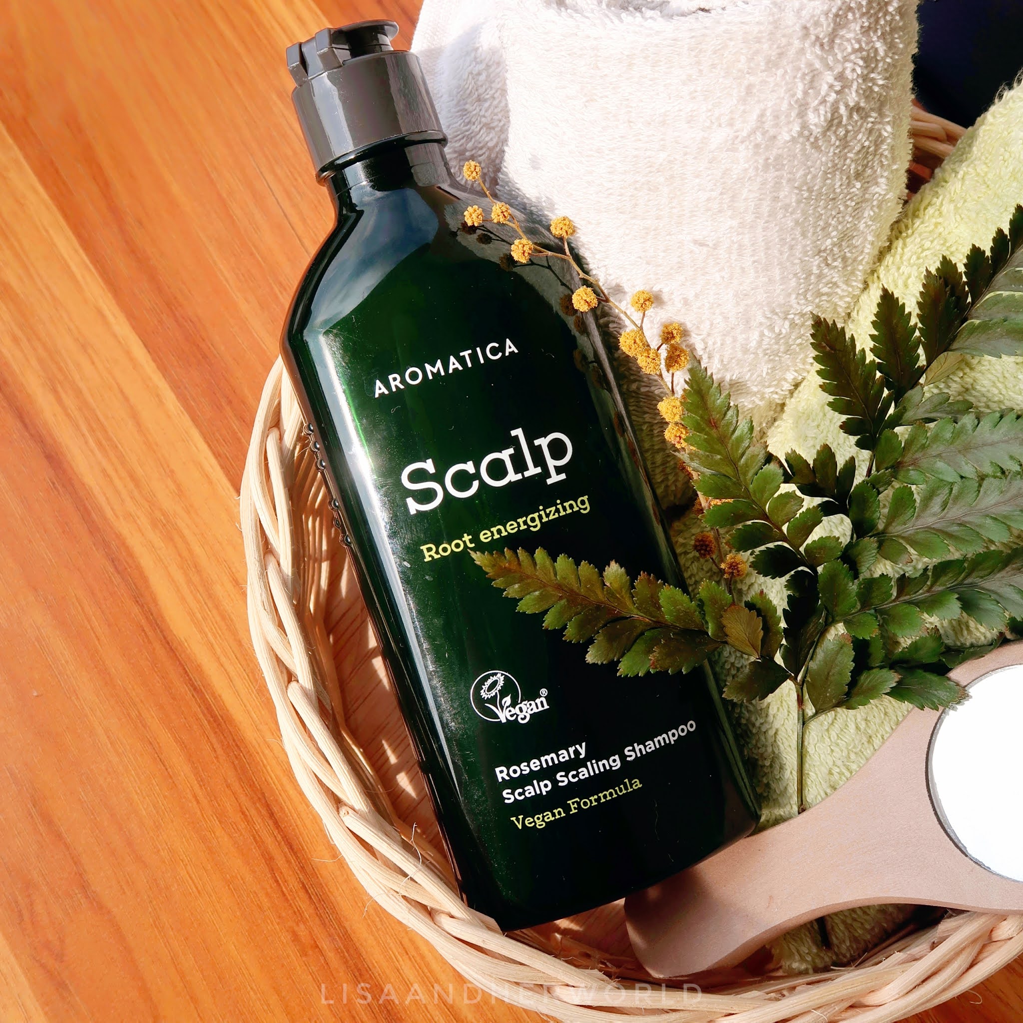 Aromatica Rosemary Scalp Scaling Shampoo Review | Sampo Vegan dengan