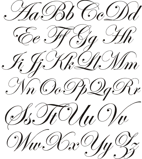 Fancy Handwriting Styles