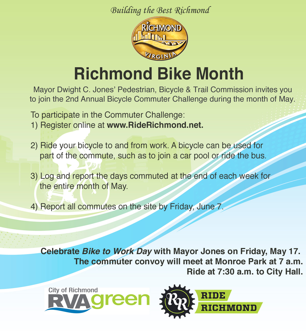 2nd Annual Richmond Bicycle Commuter Challenge