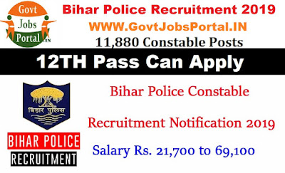 Bihar Police Constable Recruitment 2019