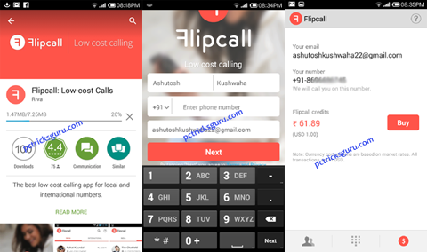 making cheap calls with flipcall