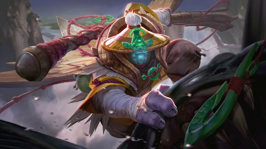 LoL, Wild Rift, Jax, Angler, Skin, Splash, Art, 4K, #5.2014