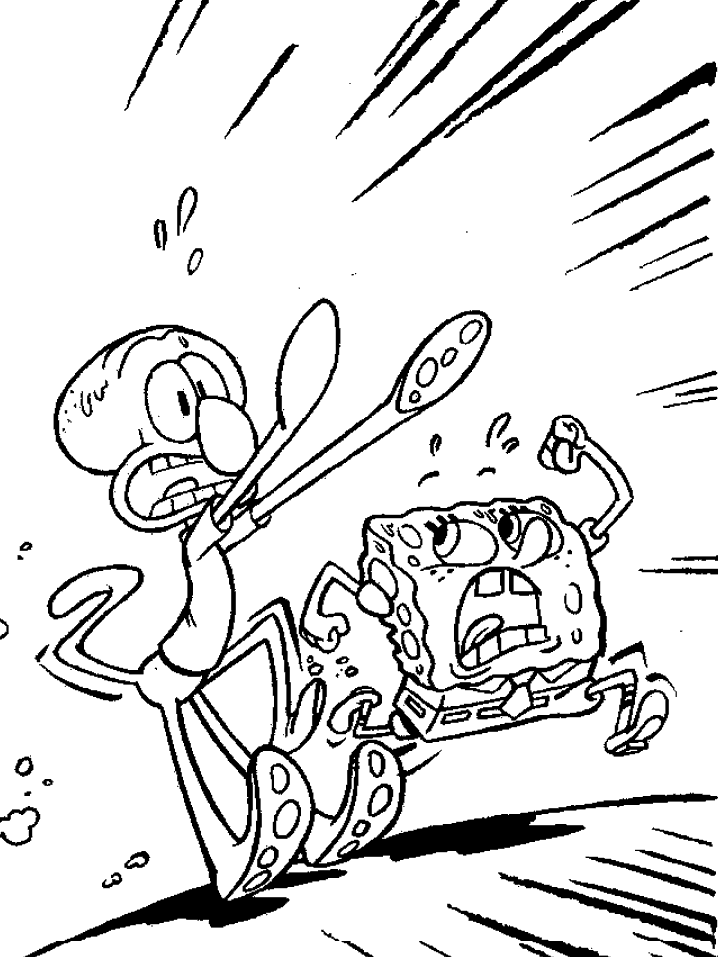 Free Printable Coloring Pages - Spongebob Coloring Pages %252825%2529