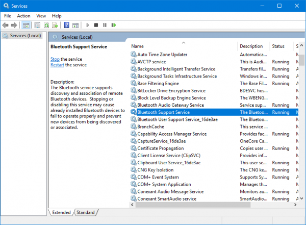 No se puede eliminar el dispositivo Bluetooth en Windows