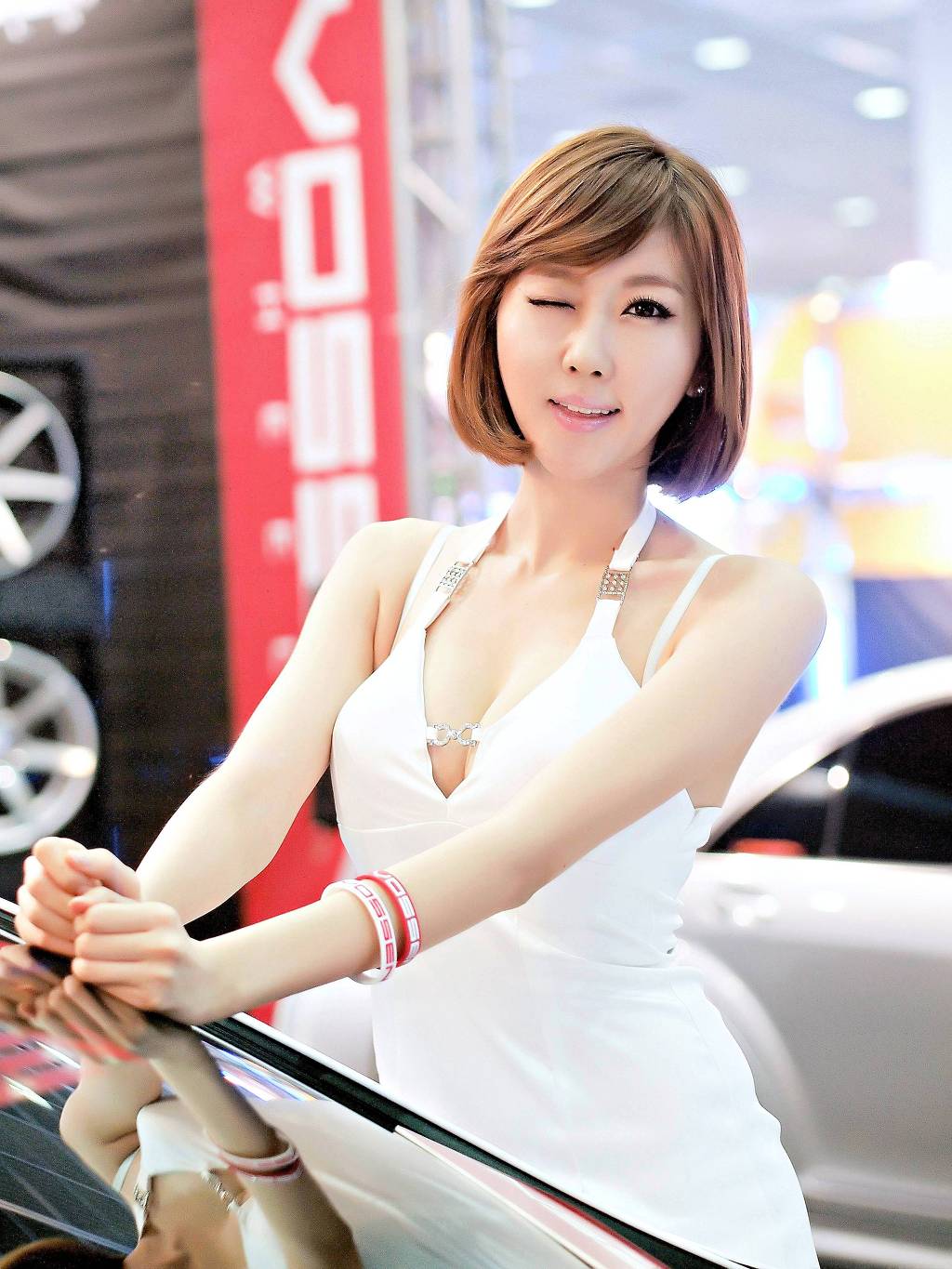 Xxx Nude Girls Choi Byeol Yee Seoul Auto Salon 2012