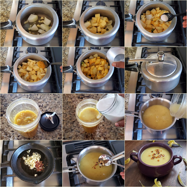 Sailaja Kitchen...A site for all food lovers! Pumpkin Soup / Yellow