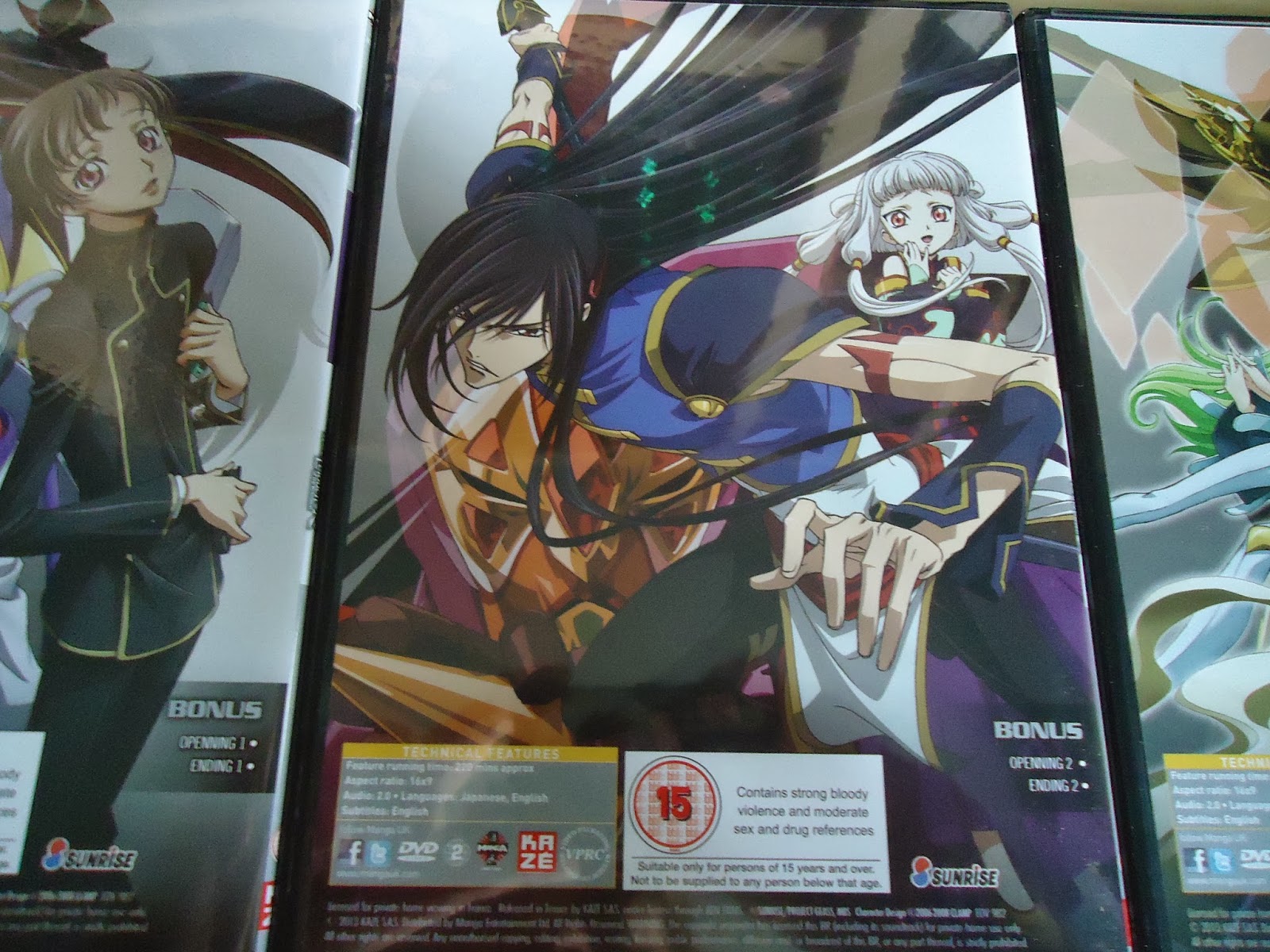 Code Geass Season 2 Dvd