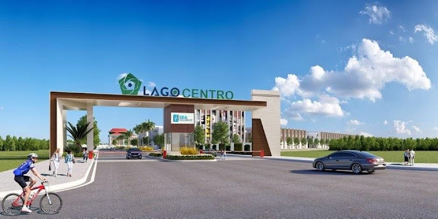 cổng chào dự án lago centro