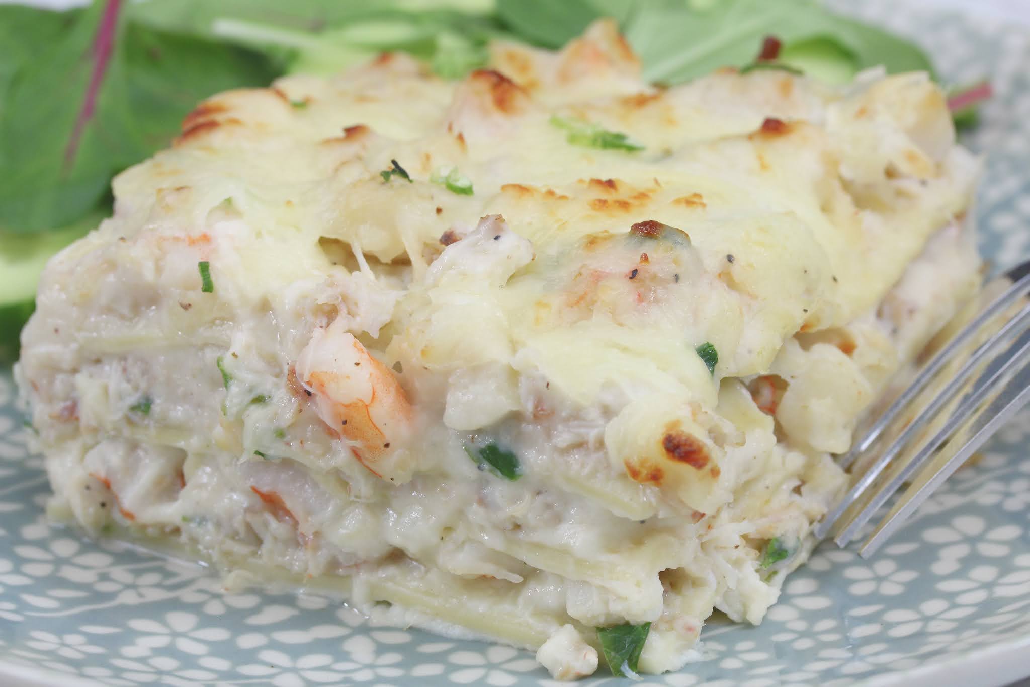 SEAFOOD LASAGNA In Good Flavor Great Recipes Great Taste