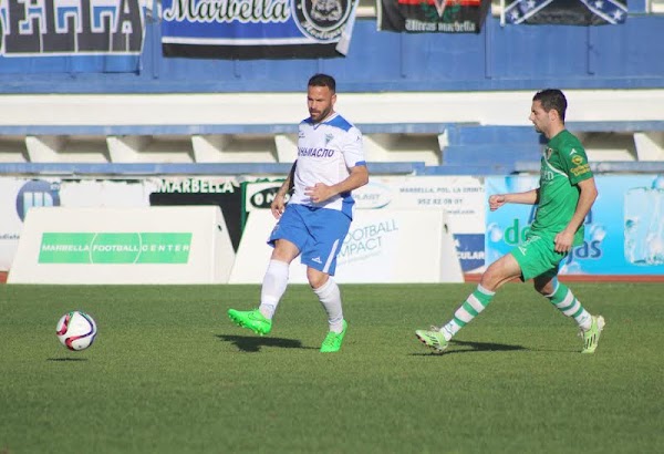 El Marbella FC gana al Linares Deportivo con gol de Marcos Ruiz (1-0)