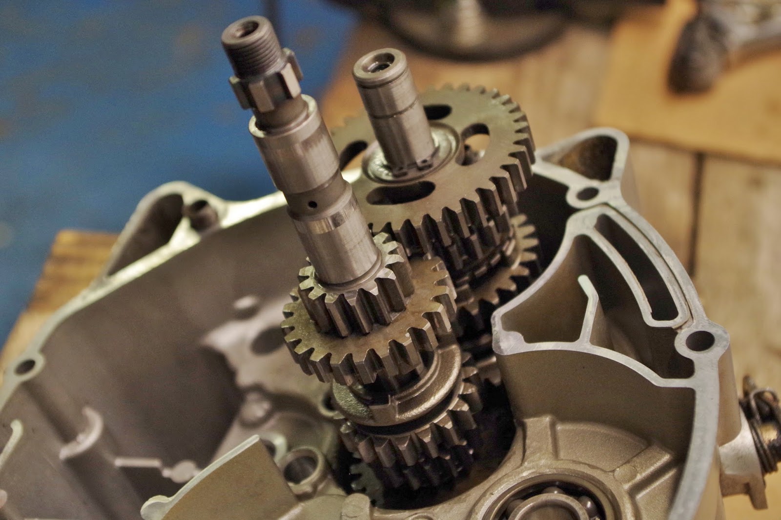 Yamaha YBR 125 Owner Blog Yamaha YBR 125 Gearbox refitting