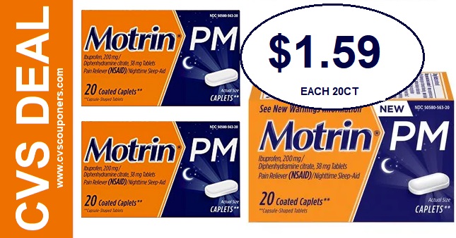 Motrin CVS Coupon Deal 1.59