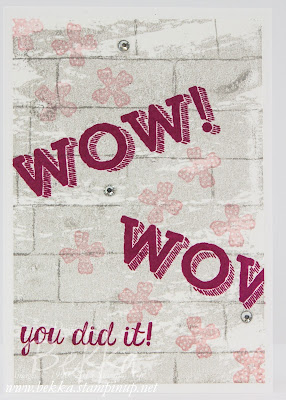 Back To School Week - Day 3 - The Writing Is On The Wall Congratulations Card