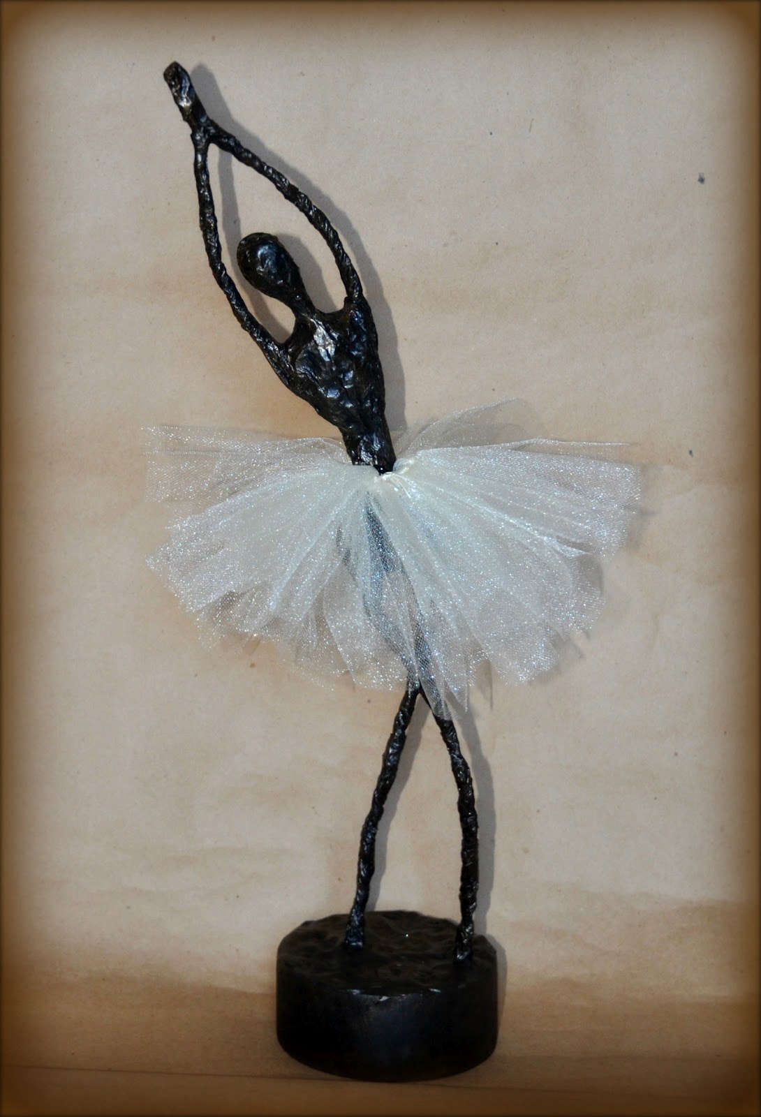 The Art Girl Jackie Faux Bronze Ballerina Sculpture Tutorial