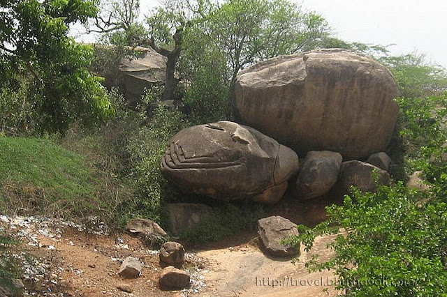 Unfinished Sculptures of Mahabalipuram