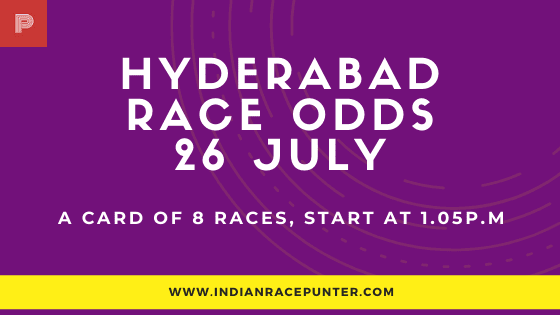 Hyderabad Race Odds 26 July