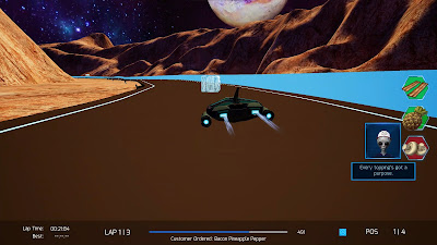 Cygnus Pizza Race Game Screenshot 9