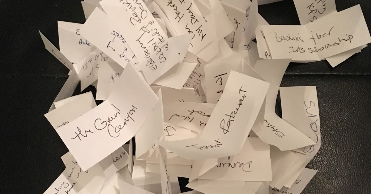 2017 In Slips of Paper