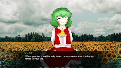 Cbt With Yuuka Kazami Game Screenshot 5