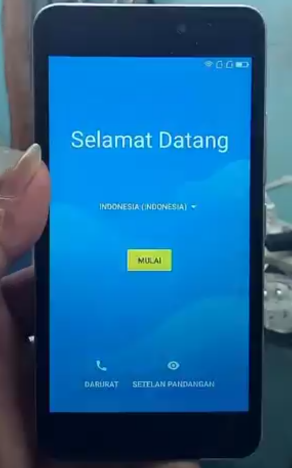 Cara Membuka Akun Google FRP Advan i5C Plus Nougat